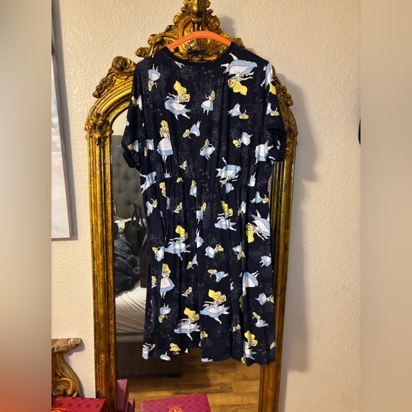 NWT Never Worn, just washed Alice and Wonderland Torrid Dress. - Picture 9 of 11